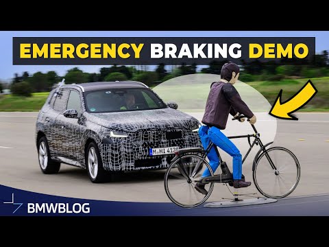2025 BMW X3: Automatic Emergency Braking - How It Works
