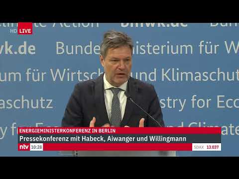 LIVE: Statement Habeck, Aiwanger und Willingmann nach Energieministerkonferenz