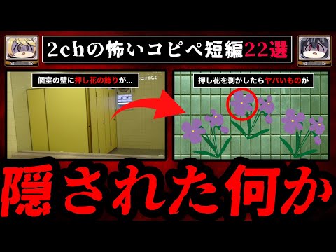 【短編22選】2chのゾッとする怖い話、洒落怖、怖いコピペ 作業用BGM【ゆっくり解説】