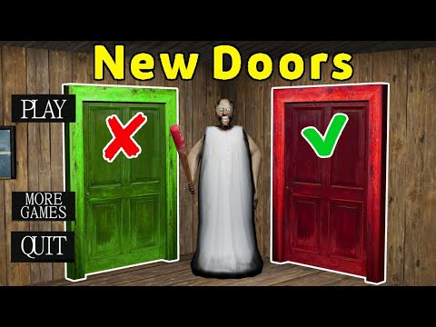 Granny vs 2 SECRET DOORS!! New Secret Ending in Granny House - Funny Horror Animation