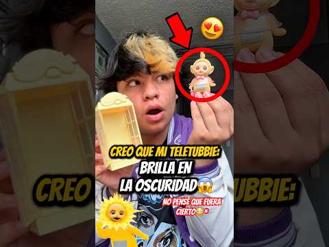 Este TELETUBBIE también BRILLA en LA OSCURIDAD😍 #shortsviral #teletubbies #andreyhenao