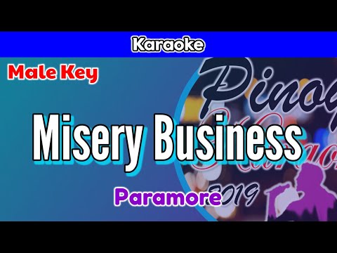 Misery Business by Paramore (Karaoke : Male Key)