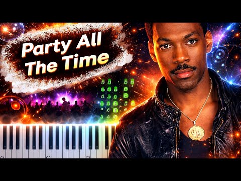 Eddie Murphy - Party All the Time Piano Tutorial