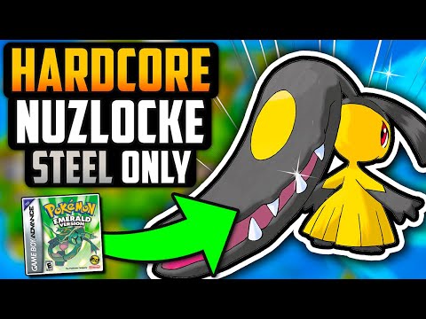 Pokémon Emerald Hardcore Nuzlocke - STEEL Types only!