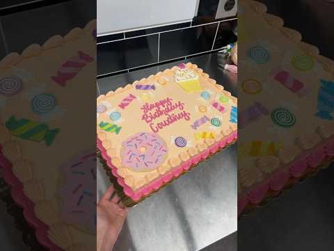 Candy Cake🍬🍩🧁🩷 #cake #shorts