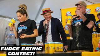 $5000 Fudge Eating Contest Vs The World's Top Eaters!!