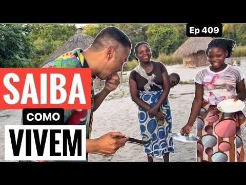 COMO é a VIDA em UMA ALDEIA em MOÇAMBIQUE- ÁFRICA