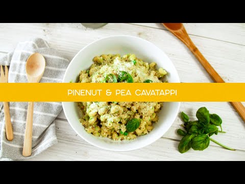 Pine Nut Pea Cavatappi - Fabio's Kitchen - Season 5