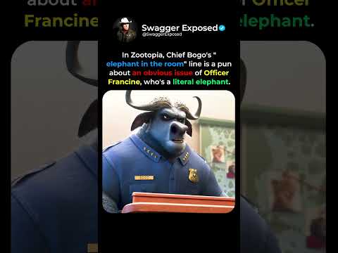 The Zootopia Pun Hidden In Plain Sight 🐘😂