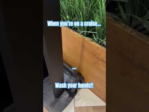 Best. Cruise. Advice. Ever!! #sanitation #prevention #royalcaribbean #washyourhands