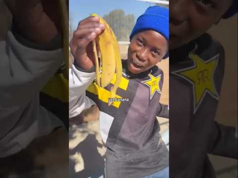 No wax? Go grab a 🍌the Johannesburg way! #skateboarding #shorts
