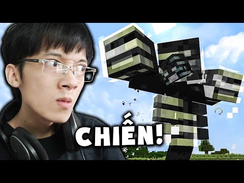 Tui đại chiến với siêu quái vật WITHER trong Minecraft! (Tập 14)