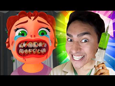 MEJORANDO SONRISAS !! - Titans Clinic VR | Fernanfloo