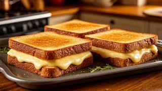 100 Jahre altes Käsetoast Rezept! 5 Minuten schnelles Frühstück! Lecker und Gesund!