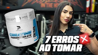 7 ERROS AO TOMAR CREATINA | NUTRI CAROL SANCHES