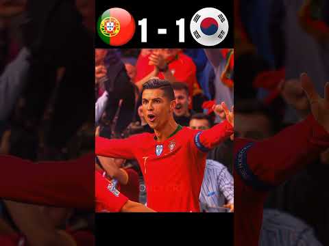 South Korea vs Portugal 2026 | Fifa world cup imaginary final | #football #ronaldo #shorts