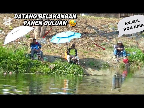 Tuan rumah melongo saat pemancing ini datang strike ikan besar