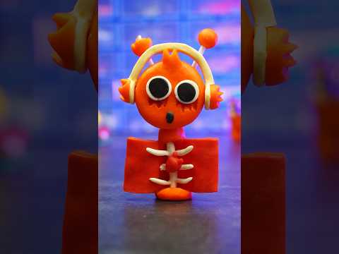 OMG!🔥Oren - Phase 4 🤯 #plasticine #clay #art #incredibox