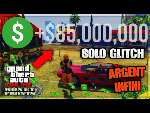 SOLO NOUVEAU GLITCH ARGENT INFINI FACILE SUR GTA5 ONLINE GLITCH GAGNER VITE BEAUCOUP D'ARGENT 1.71 !