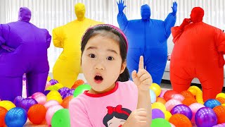 Desafío del Cubo de Globos con Boram y sus amigos