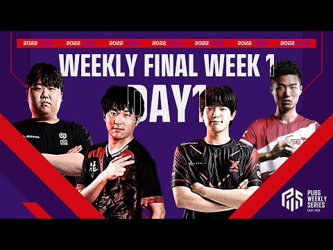 2022 PWS: Phase2 - Week1 Day1 | Weekly FINAL【PUBG】