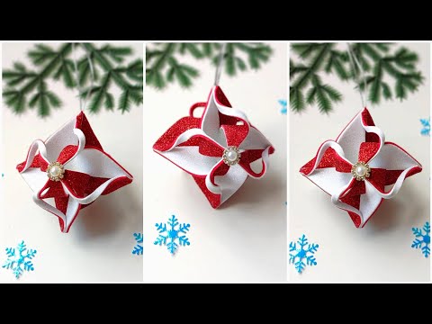 DIY Christmas tree toys 🎀🎄 Christmas decorations / Christmas Craft idea/ Christmas Ornaments