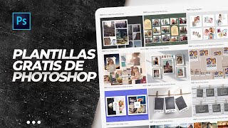 Aprende a usar plantillas de Photoshop para diseños rápidos y GENIALES