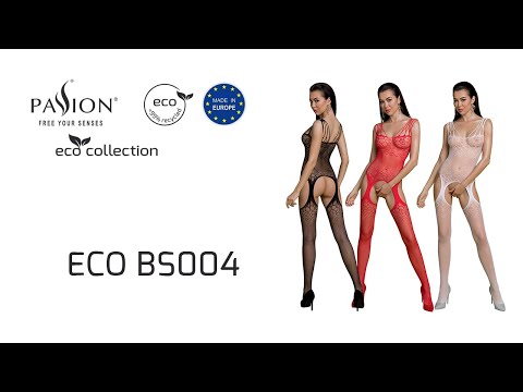 PASSION FREE YOUR SENSES eco collection Bodystocking lingerie – Eco BS004