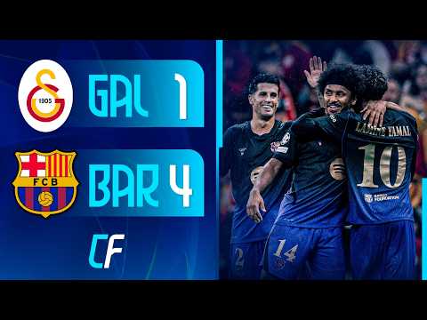 ✅ BARCELONA SUFRIÓ <strong>ante</strong> GALATASARAY, pero REMONTÓ EL PARTIDO y GANÓ 4-1 por <strong>la</strong> CHAMPIONS LEAGUE
