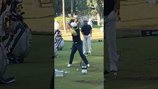 Hideki Matsuyama checks his own swing 松山 英樹 #golfswing  #golf