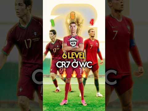 6 LEVEL CỦA RONALDO TRONG LỊCH SỬ WC #xuhuong #FCNH