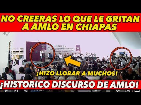 ACABA DE PASAR! AMLO DA HISTROICO DISCURSO QUE HIZ0 LLORAR A MUCHOS ¡TIENES QUE VERLO!