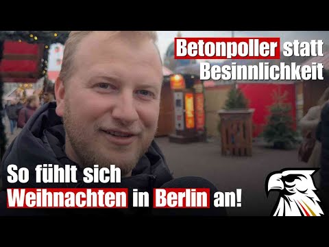 Betonpoller statt Besinnlichkeit – so fühlt sich Weihnachten in Berlin an! Betonpoller statt Besinnlichkeit – so fühlt sich Weihnachten in Berlin an!
