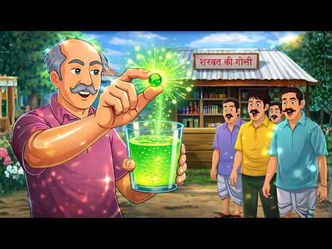 शरबत की गोली | Hindi Cartoon Story | Hindi Moral Story