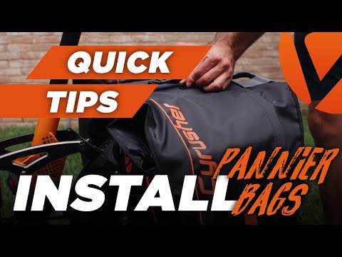 Cyrusher TV | Quick Tips - Install Pannier Bag on Electric Bike
