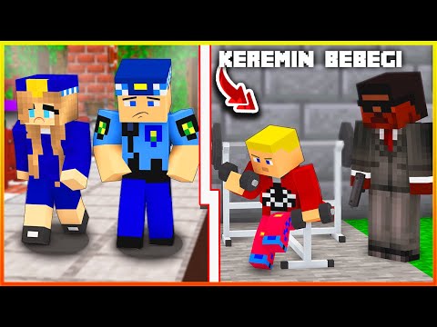 KEREM KOMİSER'İN BEBEĞİNİ KÖTÜ MAFYA KAÇIRDI DEV YAPTI 😱😘 Minecraft Zengin Fakir Hayatı