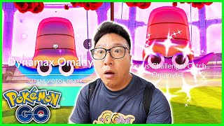 Crazy Shiny Luck for Dynamax Omanyte Max Monday in Pokemon GO