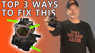 The TOP 3 Secrets to Fixing Your Plastic Briggs Carburetor