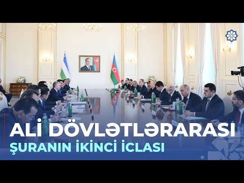 Bakıda Azərbaycan-Özbəkistan Ali Dövlətlərarası Şuranın ikinci iclası keçirilib