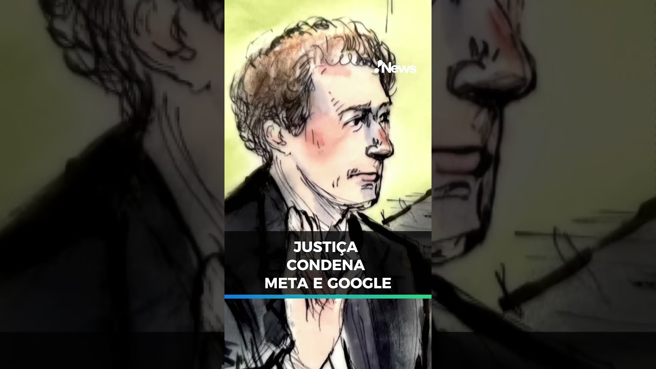 Justiça condena Meta e Google empresas irão pagar multa milionária por vício em redes sociais TV Online Justiça condena Meta e Google empresas irão pagar multa milionária por vício em redes sociais