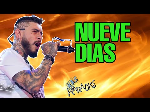 😎 NUEVE DIAS 🟢 Ulises Bueno 🎤 MAS KARAOKE #cuarteto