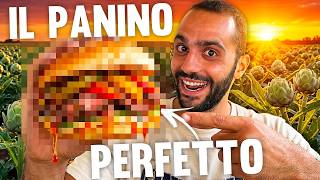 PANINO CON STRACCETTI E CARCIOFI