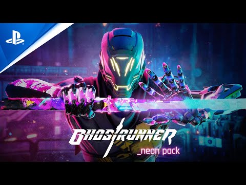 Ghostrunner - Neon DLC Launch & Wave Mode Update Trailer | PS4