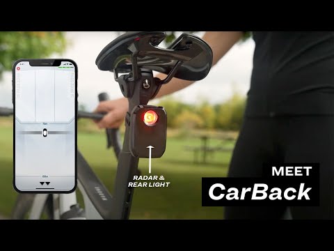 Trek CarBack Radar Rear Bike Light : Know what's coming