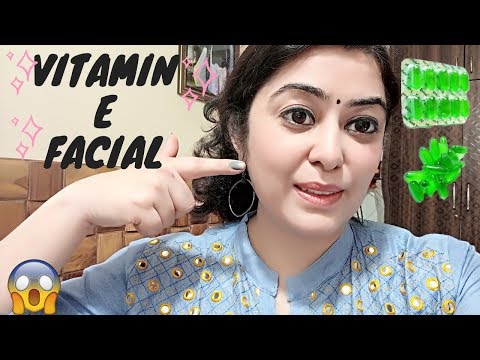 27 Rs में पाए लाखों की खूबसूरती | 2000 के FACIAL से ज्यादा Glow आएगा| // Vitamin E Facial