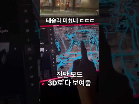 테슬라 차에서만 볼 수 있는 이것 ㄷㄷㄷㄷㄷㄷ