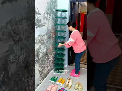 Achei na shopee a sapateira que não ocupa espaço #sapateira#organizaçãodecasa  #youtubeshorts