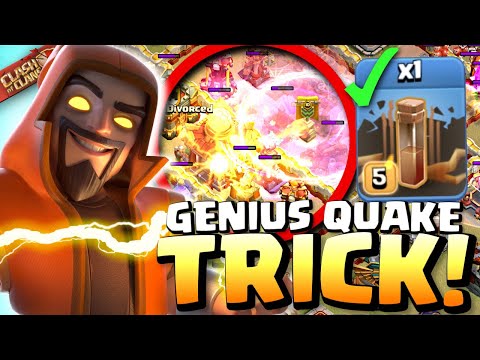 PROs use this QUAKE TRICK to get MAX BLIZZARD VALUE (and prevent disasters) | Clash of Clans