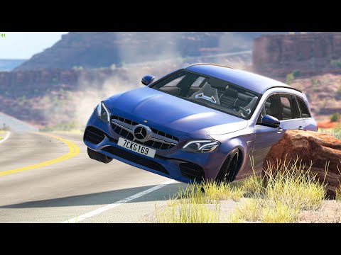 Extreme Car Crashes Compilation #210 - BeamNG Drive | CRASHdriven