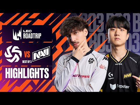 SHFT vs NAVI | HIGHLIGHTS | 2026 #LEC Spring - Week 5 Day 3 | Shifters vs Natus Vincere